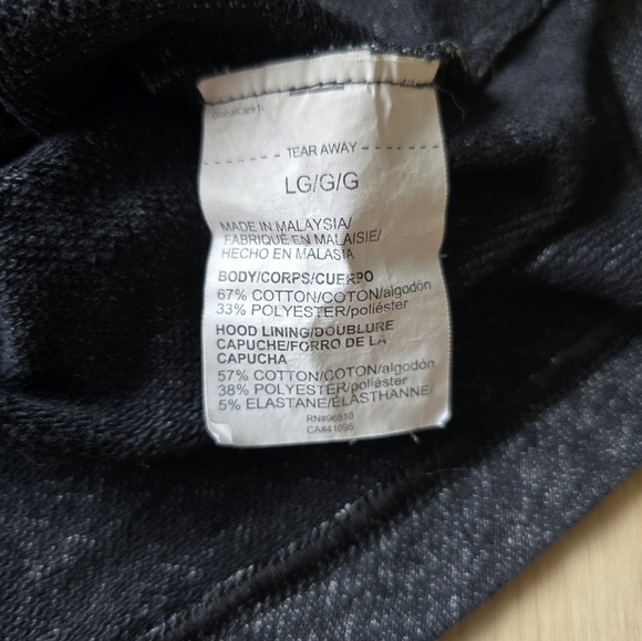 Under Armour Project Rock Blood Sweat Respect Short Sleeve Hoodie Size Large - Picture 10 of 10